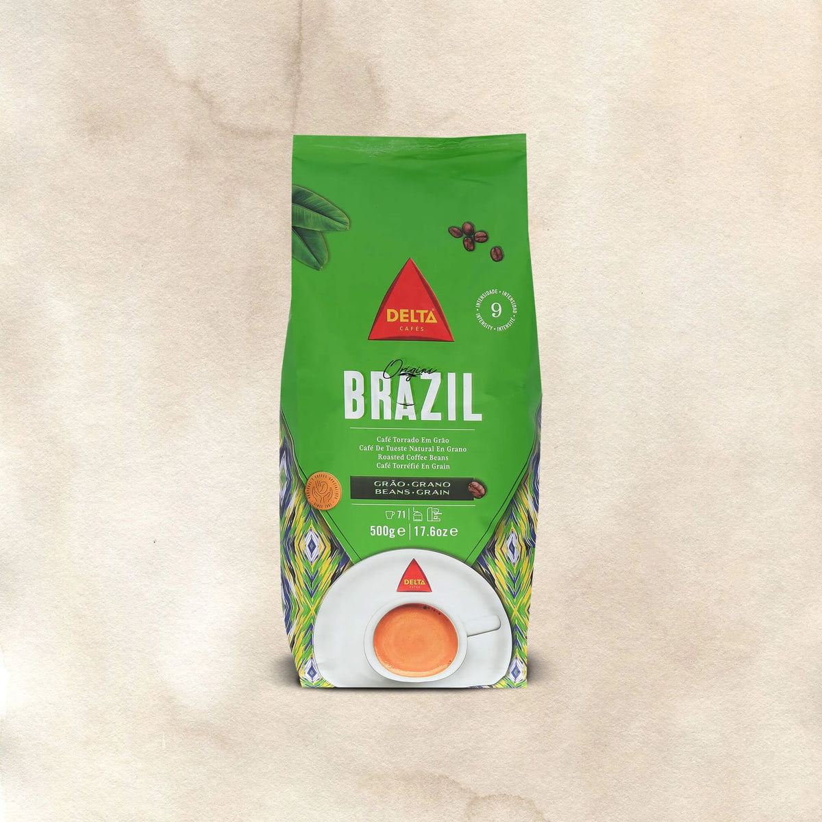 Delta Coffee Beans Brazil 500G – Atlantico Food & Drinks