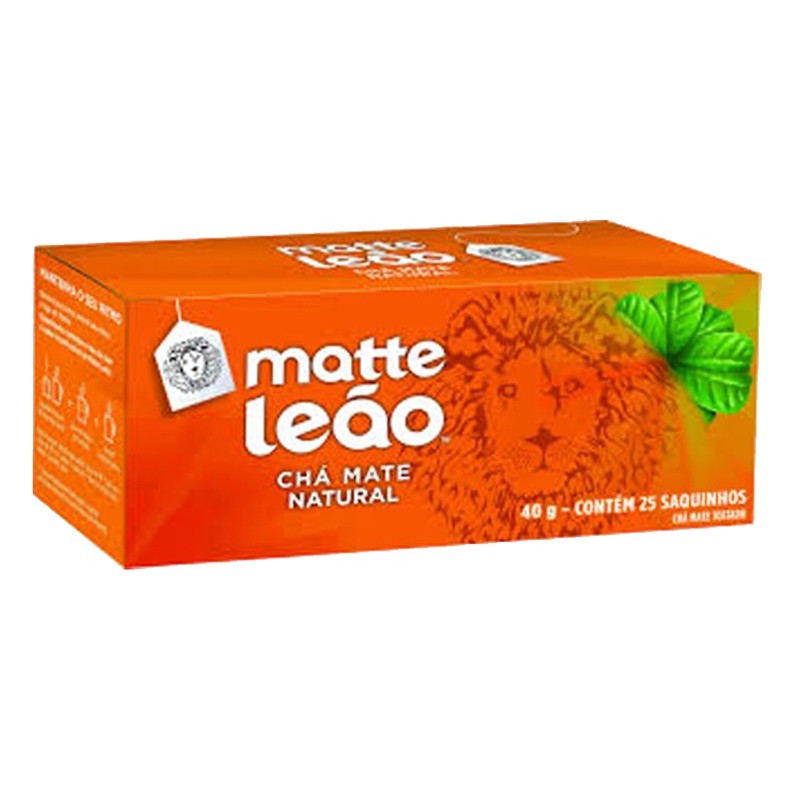 Matte Leao Natural Tea Sachet 40G X 25 – Atlantico Food & Drinks