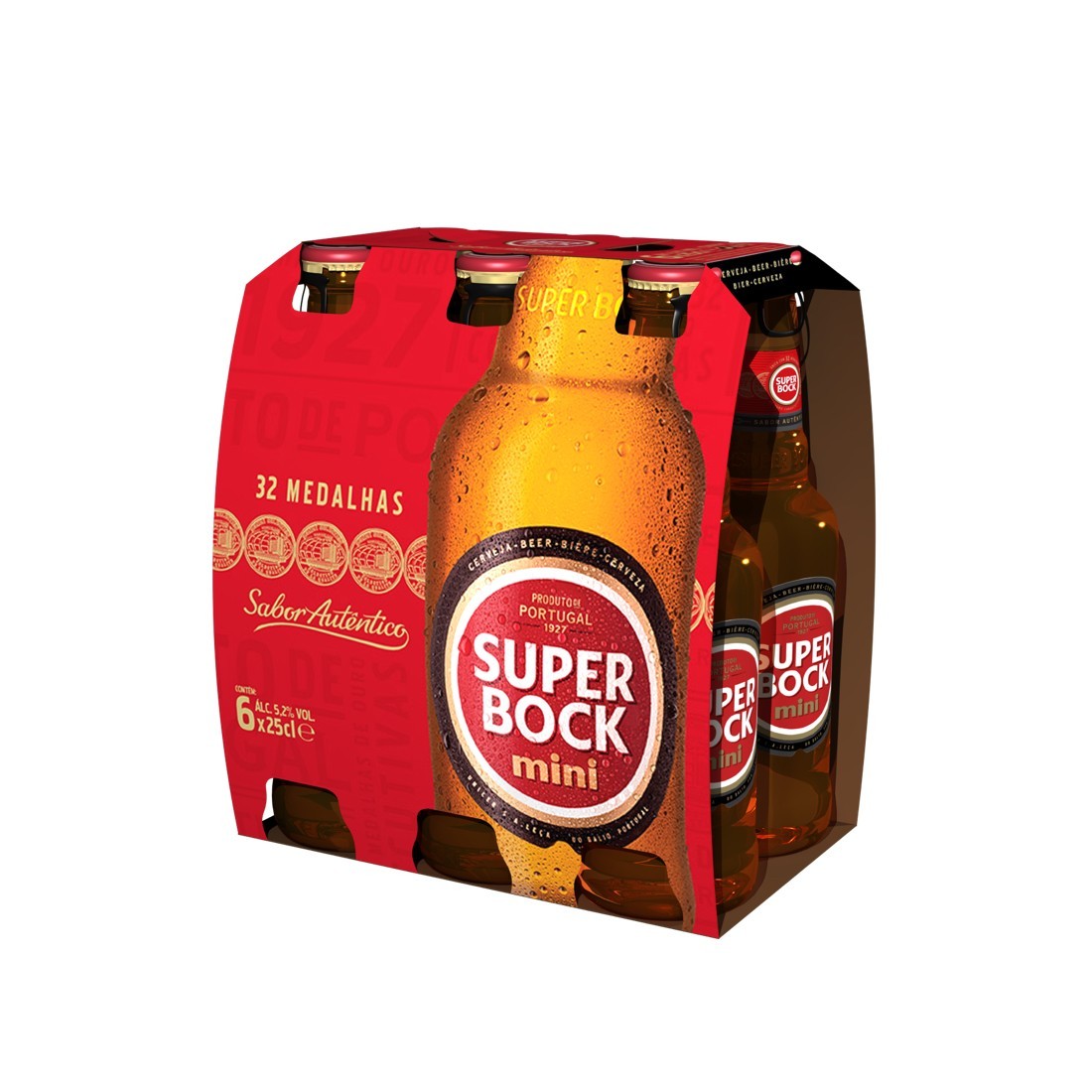 Cerveja Super Bock Stout Six-Pack 330ml X 6